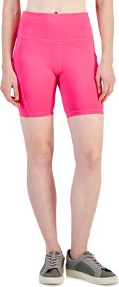 Id Ideology Women's Compression 7 Bike Shorts, Created for Macy's