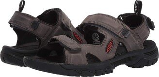 Targhee III Open Toe Sandal (Grey/Black) Men's Shoes