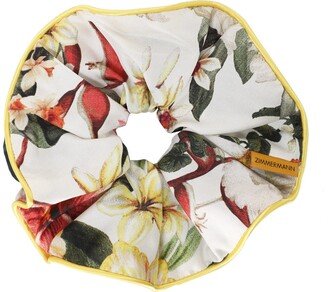 Double Faced Silk Scrunchie-AA