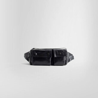 Unisex Black Fanny Packs