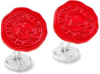 Ministry of Magic Wax Stamp Cufflinks