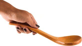 8 Inches Wooden Stirring Spoon - Easy Grip