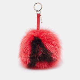 ABCharm A Red Fox Fur Bag Charm