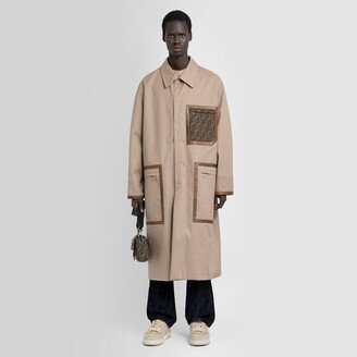 Man Beige Coats-AC