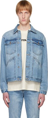 Blue Ranch Rider Denim Jacket