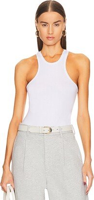 Helsa Organic Jersey Double Halter Bodysuit