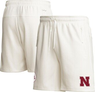 Men's Cream Nebraska Huskers Zero Dye Aeroready Shorts