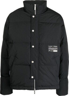 Logo-Patch Down Puffer Jacket