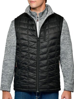 Thermostyles Reversible Quilted Puffer Vest