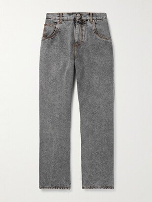 Straight-Leg Jeans-CC