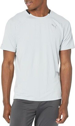 Run Cloudspun Tee (Platinum Gray) Men's Clothing