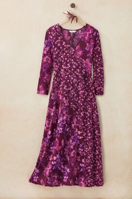 Women's Rosewine Knit Dress - Bordeaux Multi - PS - Petite Size