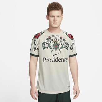 Portland Thorns FC 2023 Stadium Home Men's Dri-FIT Soccer Jersey in Grey