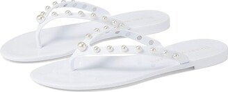 Goldie Jelly Flip-Flop (White) Women's Shoes