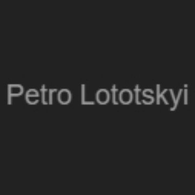 Petro Lototskyi Promo Codes & Coupons