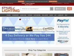 Styles Of Lighting Promo Codes & Coupons