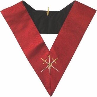 Masonic Aasr Collar 18Th Degree - Knight Rose Croix Master Of Ceremonies