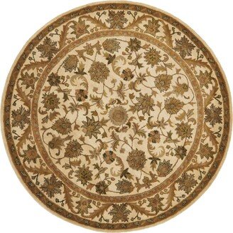 Antiquity At52 Gold 3'6 x 3'6 Round Area Rug