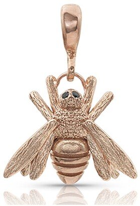 18k Rose Gold Diamond Bee Enhancer