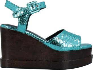 Mules & Clogs Turquoise-AB