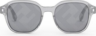 Fendi Eyewear Square Frame Sunglasses-AB