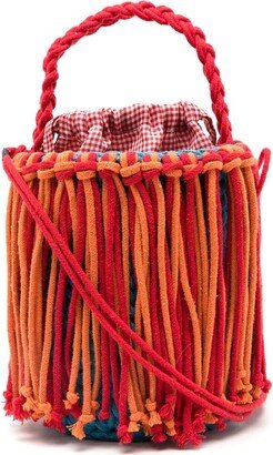 Olympia knitted bucket bag