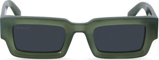 Square-Frame Tinted Sunglasses-AF