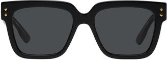 Black Square Sunglasses-AB