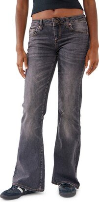 Low Rise Flare Jeans