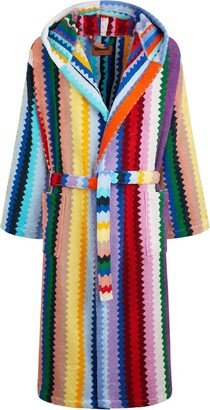 MISSONI HOME COLLECTION Cecil hooded bathrobe