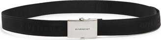 Skate Logo-jacquard Canvas Belt