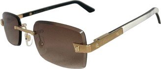 Ct 0411 - Custom - Gold & Horn Sunglasses