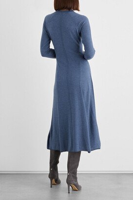 Olivia merino wool midi dress