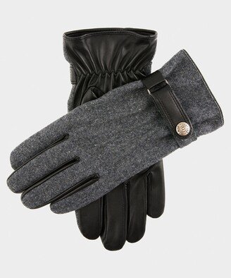 Dents Gloves Dents Guildford Flannel Glove in Charcoal