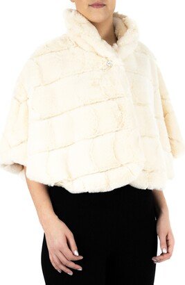 Faux Fur Capelet