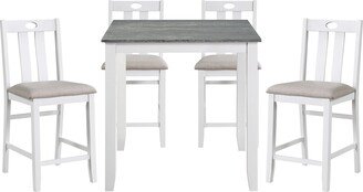 5 Piece Counter Height Table and Chair Set