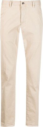 Plain Cotton Chino Trousers-AA