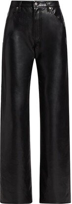 Annina Recycled Leather Trousers