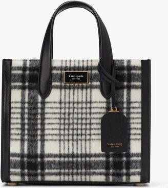 Manhattan Studio Plaid Small Tote