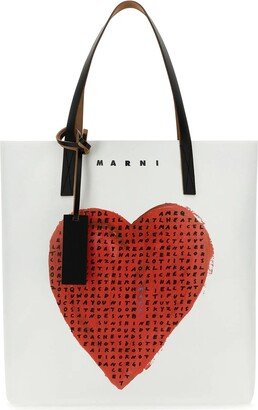 Two-tone Pvc Shopping Bag