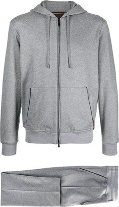 Virgin Wool Hooded Track Suit