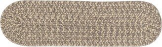 All Natural Braided Woven Tweed Stair Treads 8x28