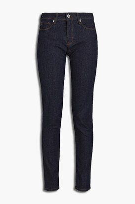 High-rise skinny jeans-AG