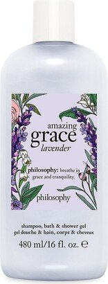 Amazing Grace Lavender Shampoo, Bath, & Shower Gel