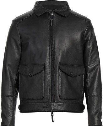 THE JACK LEATHERS Jacket Black-AA