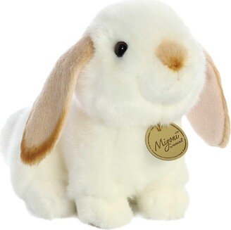 Small Lop Eared Rabbit Miyoni Adorable Plush Toy Tan Ears 8