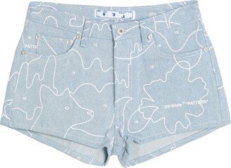 Denim Shorts Blue-CF