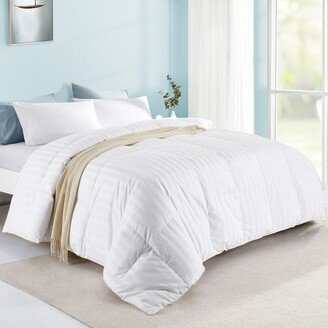 Ultra Premium Year Round White Down Comforter Duvet 500 TC Cotton Cover