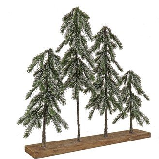 National Tree Company HGTV Home Collection Wintry Tree Decor