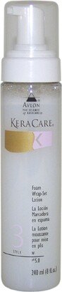 KeraCare Foam Wrap-Set Lotion by Avlon for Unisex - 8 oz Lotion